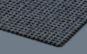 FLOCK-Unterlage für Schmutzschleusen auf textilen Bodenbelägen