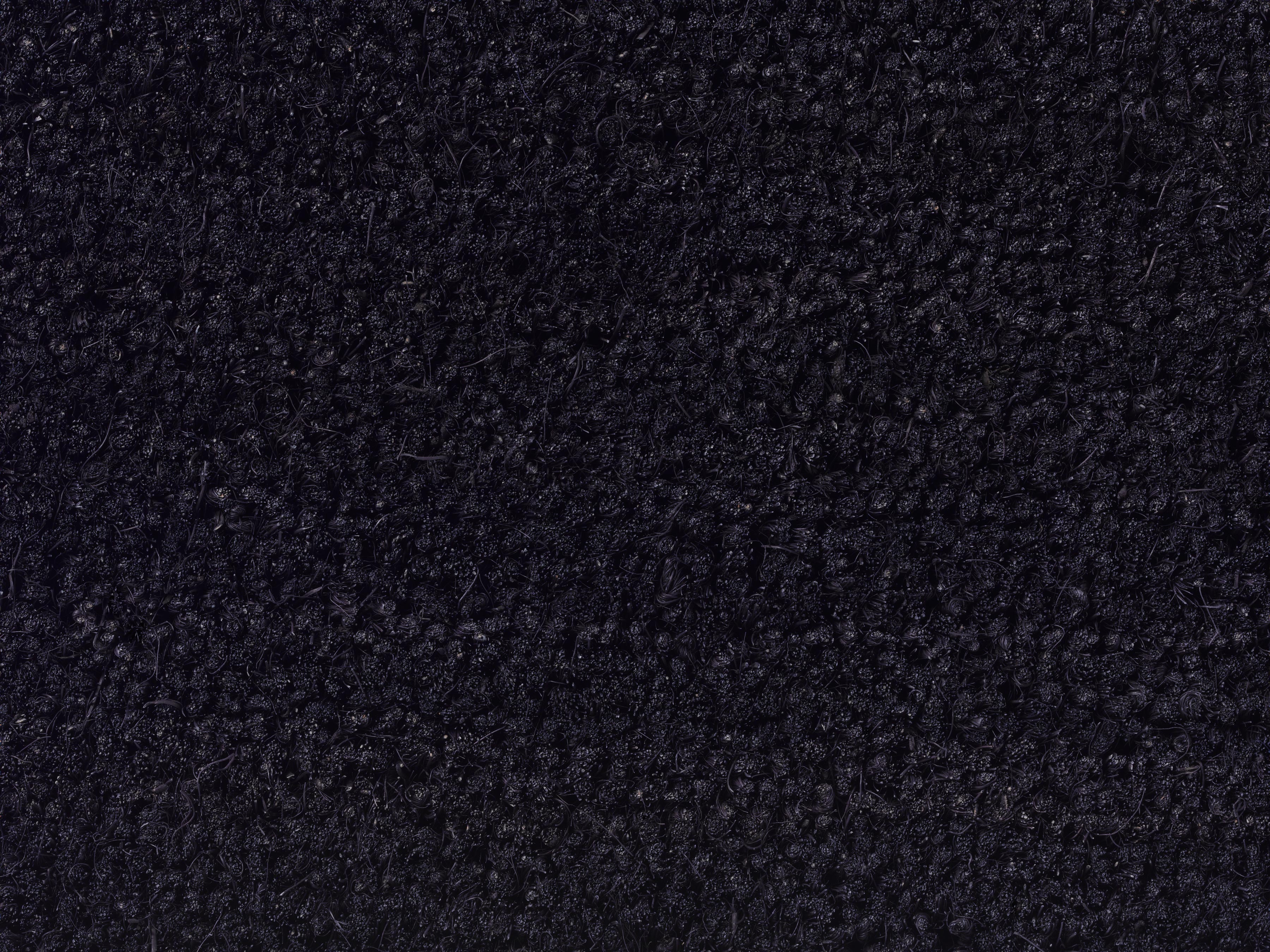 Kokosbosse III Rinotap 17 mm schwarzCoupon (Rolle) 200 cm breit